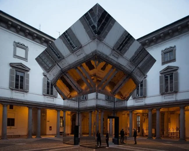 BIM Architecture | Reflection Pavilion, Pandora's Box of Inverted View of the World/Pezo Von Ellrichshausen