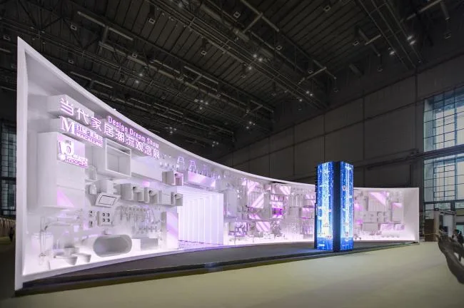 BIM Architecture | Creative Natural Space Composed of Furniture -2018 DDS Exhibition/TOWO Meeting Design