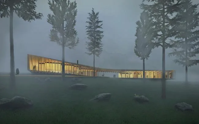 BIM Architecture | Mountain Long House/Li Yueqi