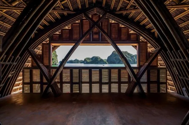 BIM Architecture | Looking at the Sun from a Distance, Sand Shore and Ship Owner, Vietnam Langham Bay Bamboo Resort Hotel/Wu Chongyi Architectural Firm
