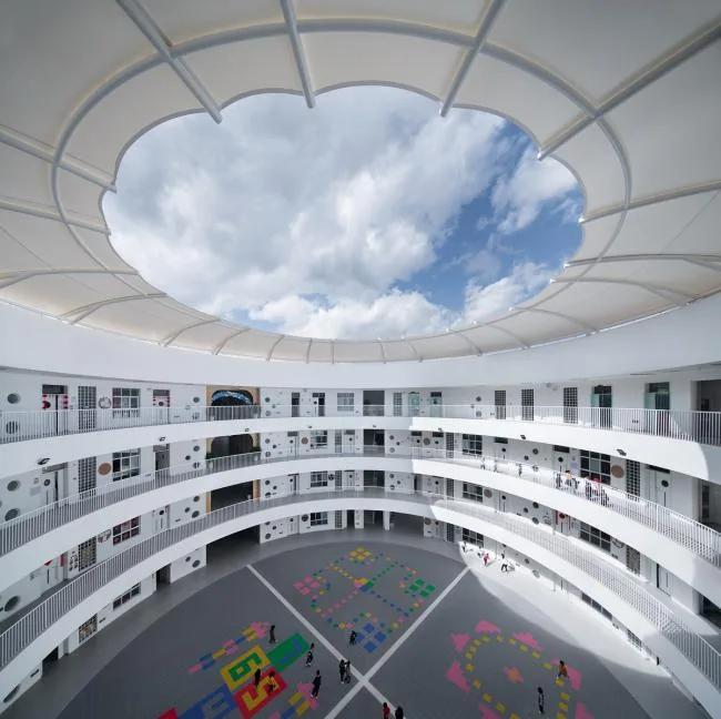 BIM Architecture | A Touchable Utopia, a Realizable Fantasy Country - Candy Fantasy Garden/Xi'an Dika Kindergarten Design Center