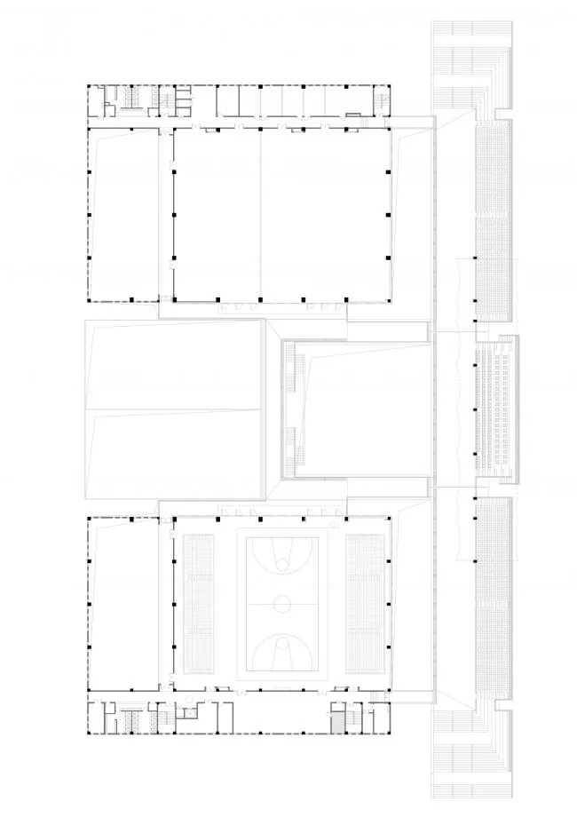 BIM Architecture | Zhejiang International Union College (Haining International Campus) Comprehensive Gymnasium/Zhejiang Architecture Design and Research Institute