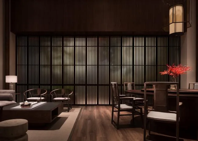 BIM architecture | Ancient and quiet Tang style space: Sui Leng San You/Modern and Ancient Phoenix Space Planning Agency
