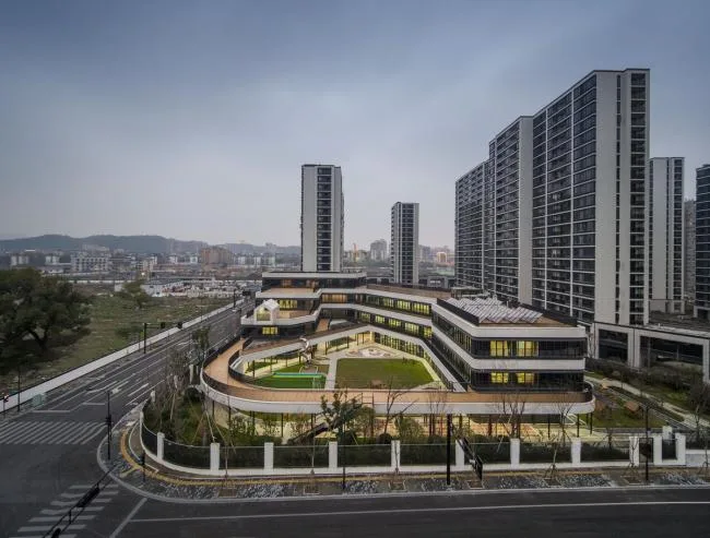 BIM Architecture | Floating Paradise - Hangzhou Inspur Kindergarten/GLA Architectural Design