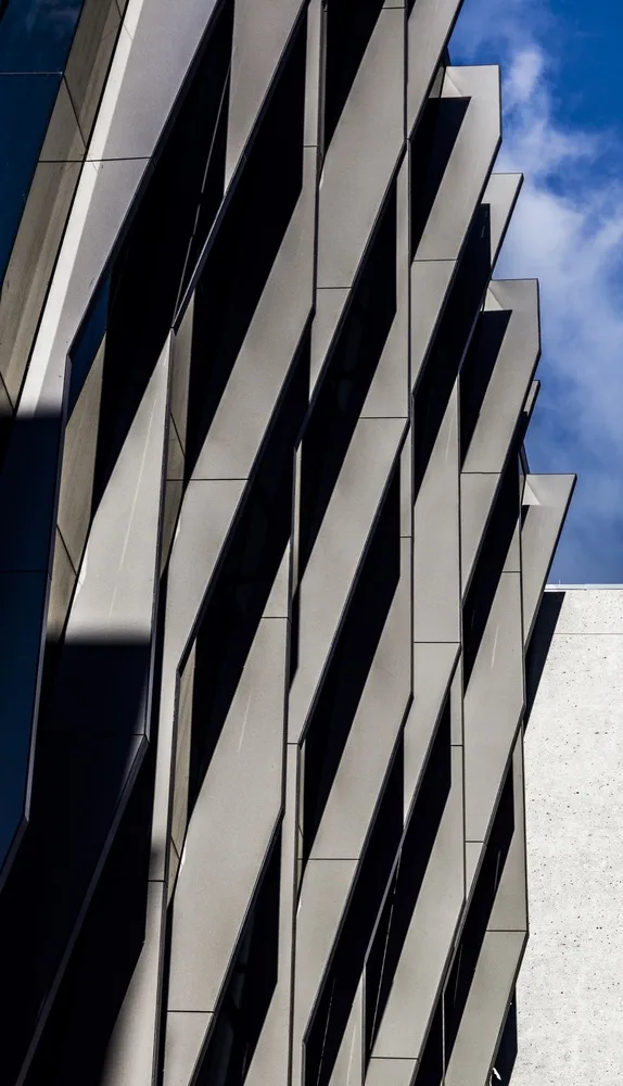 BIM Architecture | CORTEZZA Building, Wood Stone Dialogue with Nature/TERRANUM