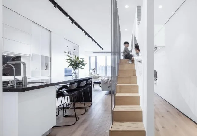 BIM Architecture | [Wall] Homestead Shanghai/Standing Wood Design Seminar Room