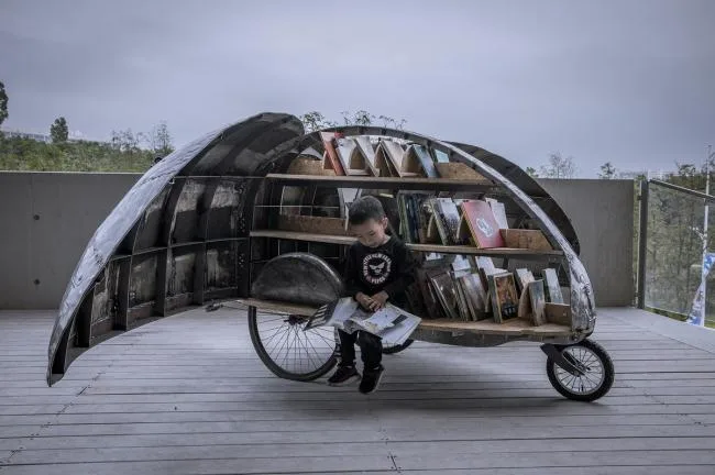 BIM Architecture | Shared Ladybug - Mobile Micro Children's Bookstore/Luo Yujie Studio