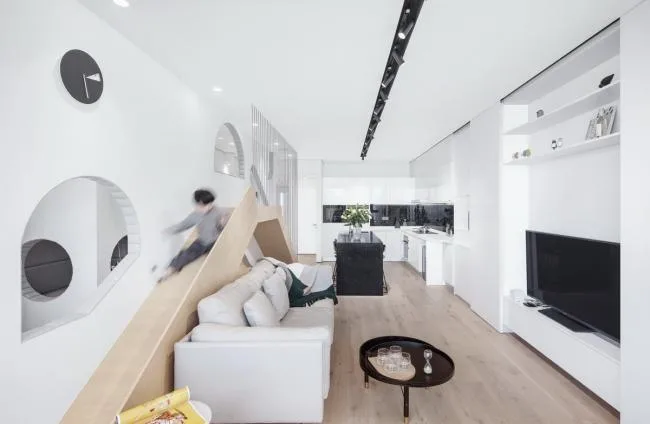 BIM Architecture | [Wall] Homestead Shanghai/Standing Wood Design Seminar Room