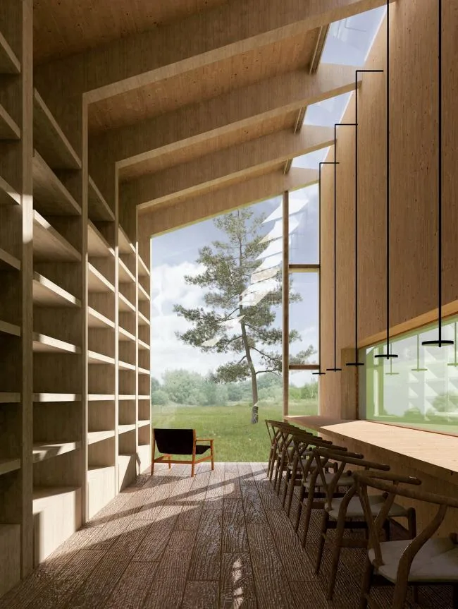 BIM Architecture | Mountain Long House/Li Yueqi