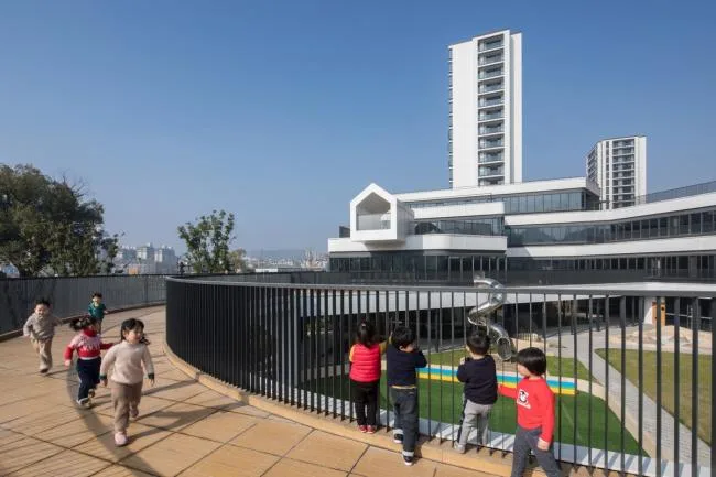 BIM Architecture | Floating Paradise - Hangzhou Inspur Kindergarten/GLA Architectural Design