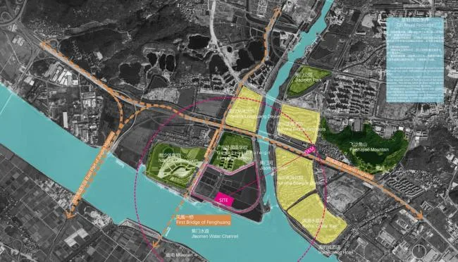 BIM Architecture | Courtyard in the City - Guangzhou Nansha Jinmao Bay Complex/Botao Design