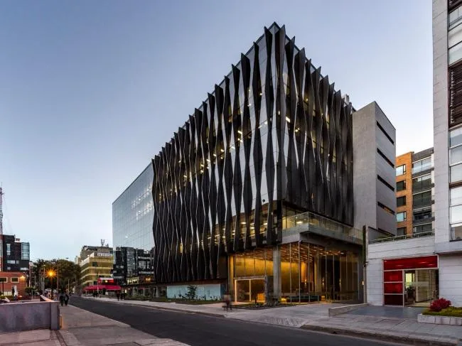 BIM Architecture | CORTEZZA Building, Wood Stone Dialogue with Nature/TERRANUM