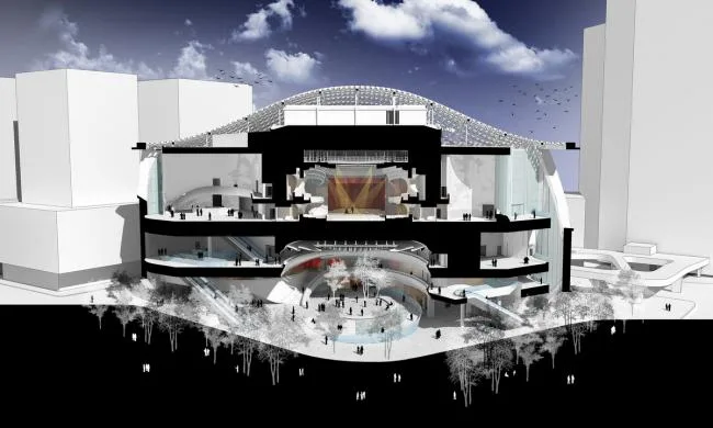 BIM Architecture | Hong Kong Opera Center/Revery Architecture