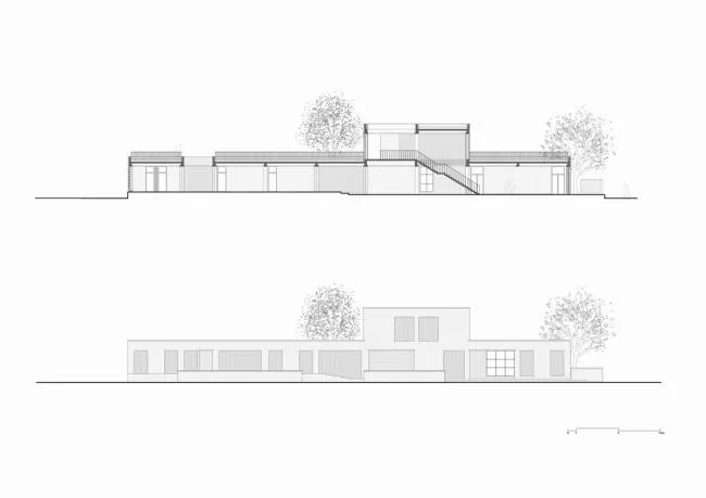BIM Architecture | Standing tall on the village site, simple yet warm: Architecture in the middle of the Sanhe Village People's Movement/Wall