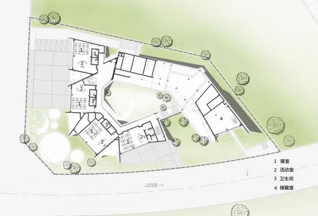 BIM Architecture | Occasion, Geometry, Nature - Chengdu Vanke Park Legendary Kindergarten/Chengzhi Design