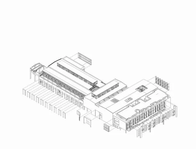 BIM Architecture | Plain Porcelain Tiles, Curve Drawing, Shanghai Shenyao Art Center (Phase I)/Liu Yuyang Architecture Firm