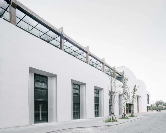 BIM Architecture | Plain Porcelain Tiles, Curve Drawing, Shanghai Shenyao Art Center (Phase I)/Liu Yuyang Architecture Firm