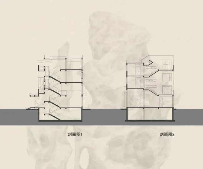 BIM Architecture | Elegant and Delicate, Linglong and Transparent, Private Residence of Ningbo Artist / Shanghai Jifan Architectural Design Firm