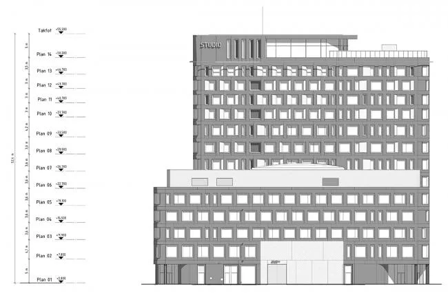 BIM architecture | Like a giant ship anchored on the shore: Malmo Port Complex/SHL