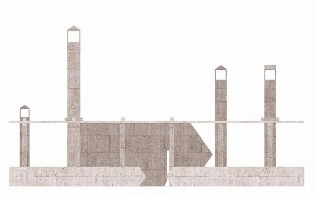 BIM Architecture | Ancient Castle Like Time Weathering: Pearling Site Museum and Import/Valerio Olgiati