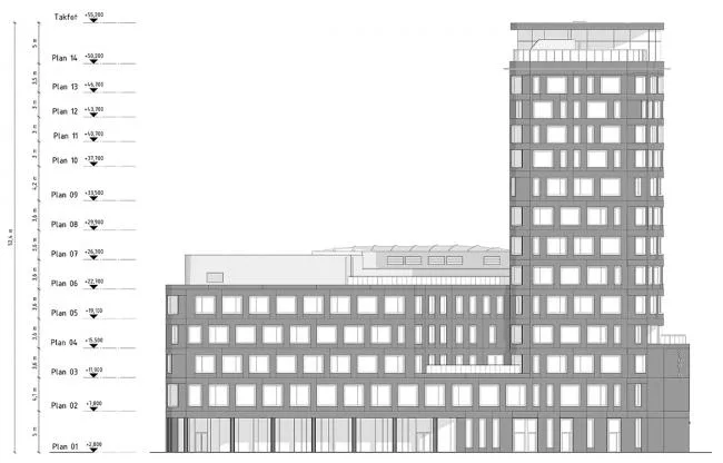 BIM architecture | Like a giant ship anchored on the shore: Malmo Port Complex/SHL