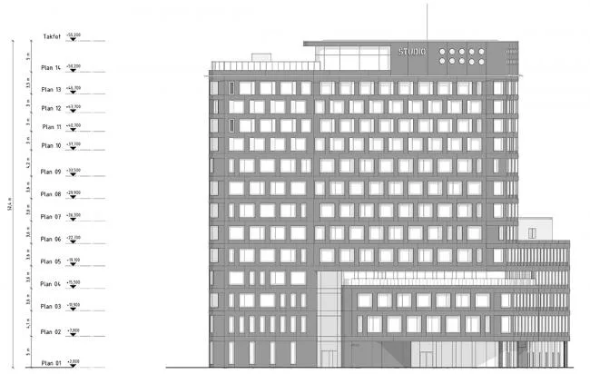 BIM architecture | Like a giant ship anchored on the shore: Malmo Port Complex/SHL