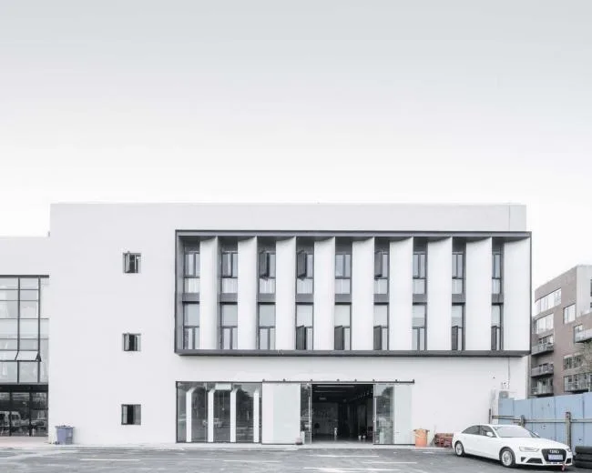 BIM Architecture | Plain Porcelain Tiles, Curve Drawing, Shanghai Shenyao Art Center (Phase I)/Liu Yuyang Architecture Firm