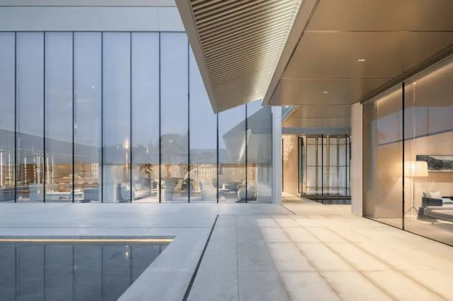 BIM Architecture | Green Pine and Cypress, Mirror Water Courtyard: Chongqing Vanke Emerald Park/Shanghai Riqing Architectural Design