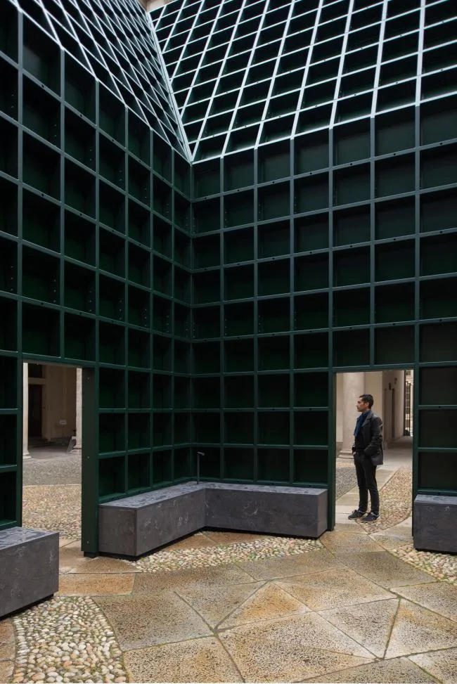 BIM Architecture | Reflection Pavilion, Pandora's Box of Inverted View of the World/Pezo Von Ellrichshausen