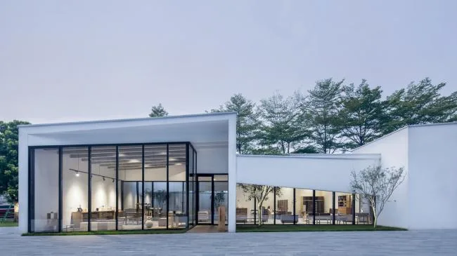 BIM Architecture | Simple and Stylish Lifestyle Aesthetics Museum/Ink Photography Architectural Design Firm