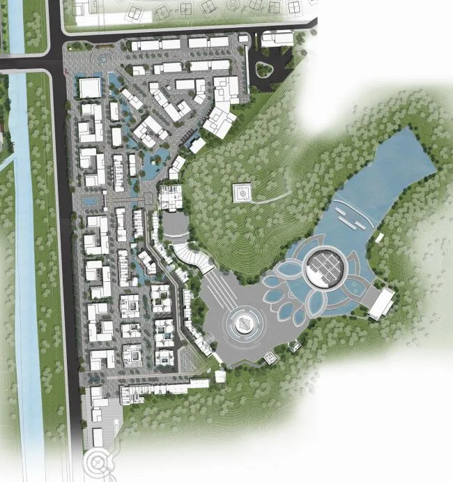 BIM Architecture | Zen Fate in This Place, Not Far Away - Emerging Zen Town/Landscape Works