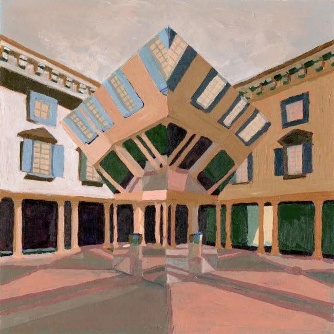 BIM Architecture | Reflection Pavilion, Pandora's Box of Inverted View of the World/Pezo Von Ellrichshausen