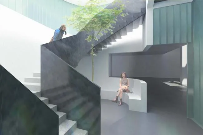BIM Architecture | Plain Porcelain Tiles, Curve Drawing, Shanghai Shenyao Art Center (Phase I)/Liu Yuyang Architecture Firm