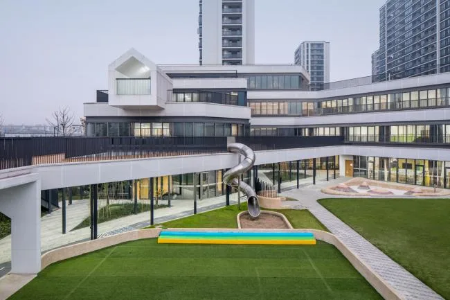 BIM Architecture | Floating Paradise - Hangzhou Inspur Kindergarten/GLA Architectural Design