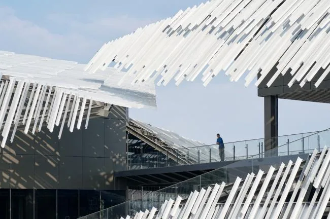 BIM Architecture | Photography: Yangcheng Lake Passenger Hub/Kengo Kuma Architecture Urban Design Firm