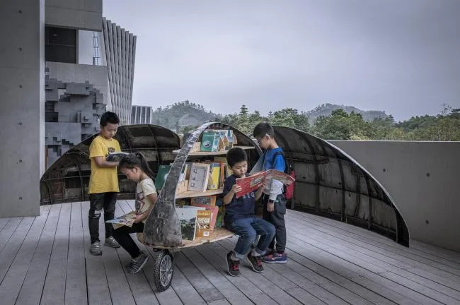 BIM Architecture | Shared Ladybug - Mobile Micro Children's Bookstore/Luo Yujie Studio