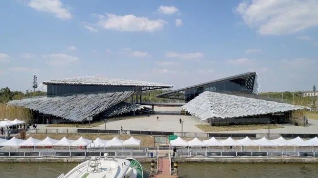 BIM Architecture | Photography: Yangcheng Lake Passenger Hub/Kengo Kuma Architecture Urban Design Firm