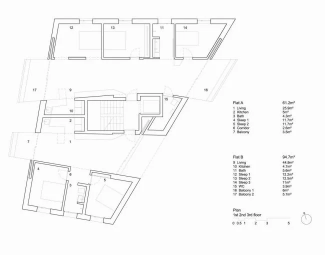 BIM architecture | rugged sense of sophistication, Zurich affordable apartment building/Gus Wüstemann