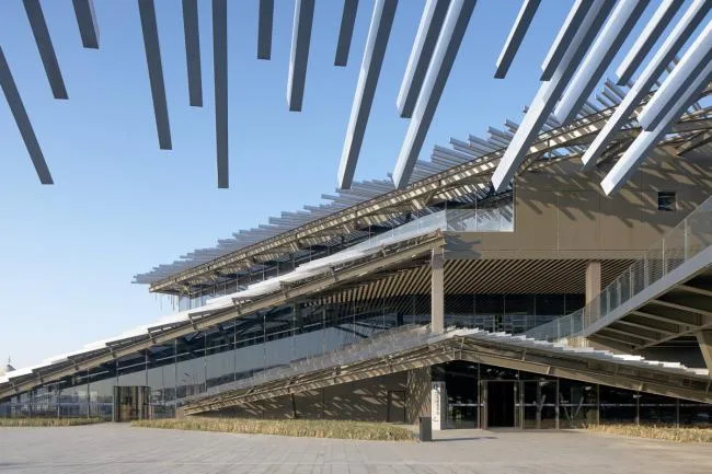BIM Architecture | Photography: Yangcheng Lake Passenger Hub/Kengo Kuma Architecture Urban Design Firm