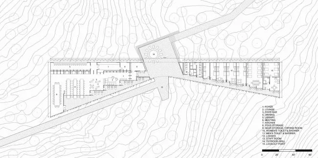 BIM Architecture | Mountain Long House/Li Yueqi