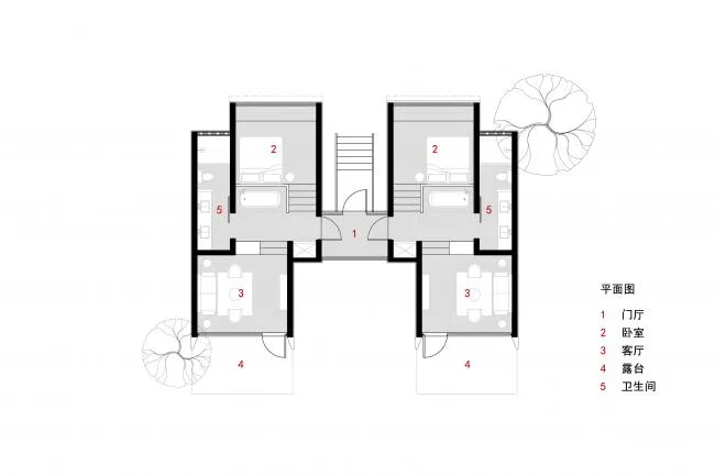 BIM Architecture | Viewing Under the Yangmei Tree - Star Cube/China Academy of Art Landscape Architecture Design Research Institute