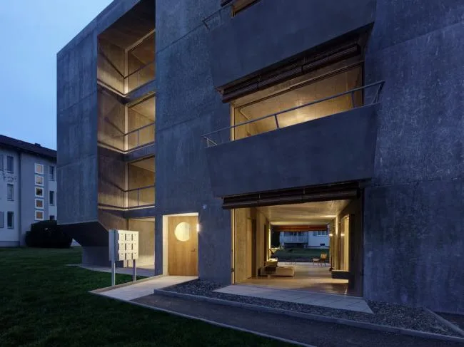BIM architecture | rugged sense of sophistication, Zurich affordable apartment building/Gus Wüstemann