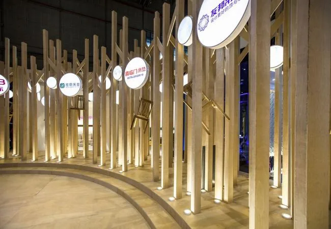 BIM Architecture | Creative Natural Space Composed of Furniture -2018 DDS Exhibition/TOWO Meeting Design