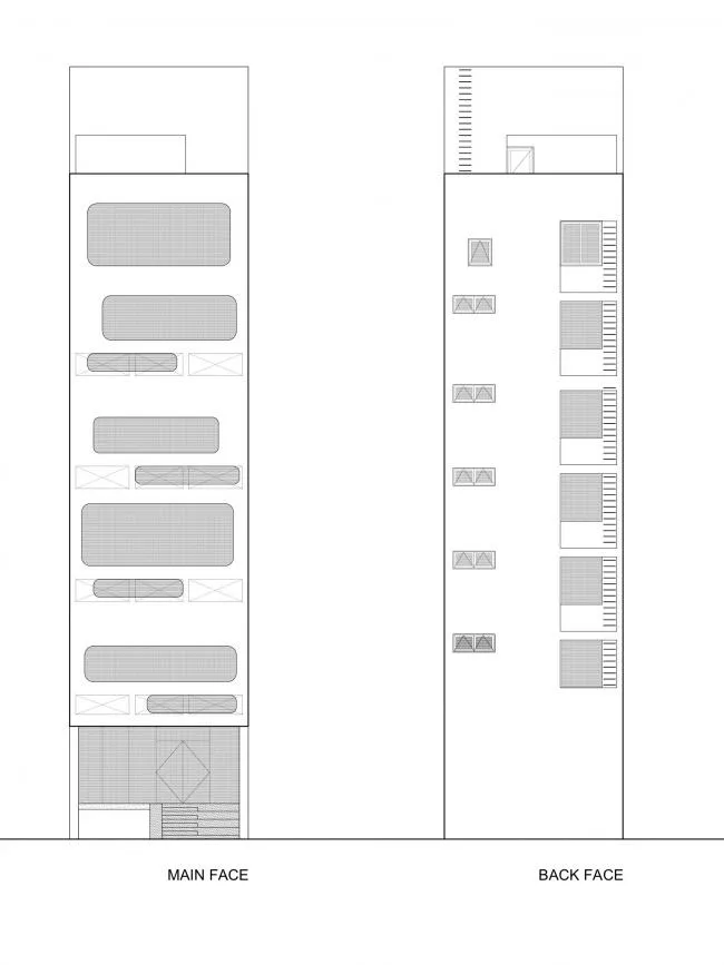 BIM Architecture | Vertical Flower Garden Room Smiling in the Wind/H2