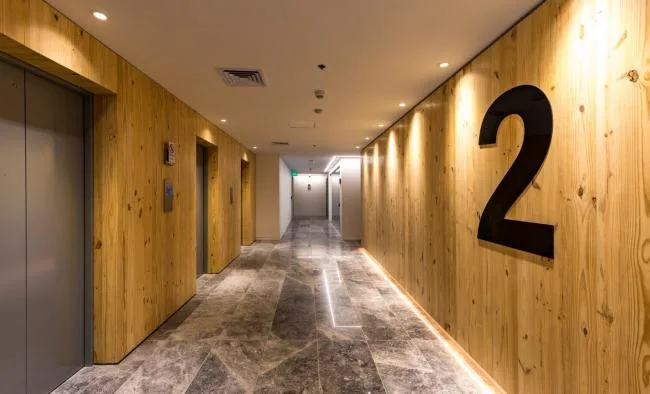 BIM Architecture | CORTEZZA Building, Wood Stone Dialogue with Nature/TERRANUM