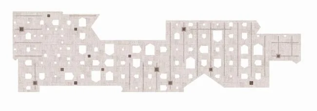 BIM Architecture | Ancient Castle Like Time Weathering: Pearling Site Museum and Import/Valerio Olgiati