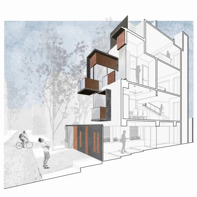 BIM Architecture | Concave and Irregular, Breaking Order: RL Room/SDeG in Bangalore