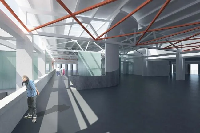 BIM Architecture | Plain Porcelain Tiles, Curve Drawing, Shanghai Shenyao Art Center (Phase I)/Liu Yuyang Architecture Firm