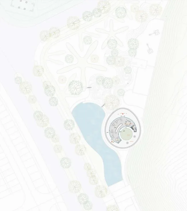 BIM Architecture | White Cool Hat on Sand Shore: Anaya Cafe/Odd