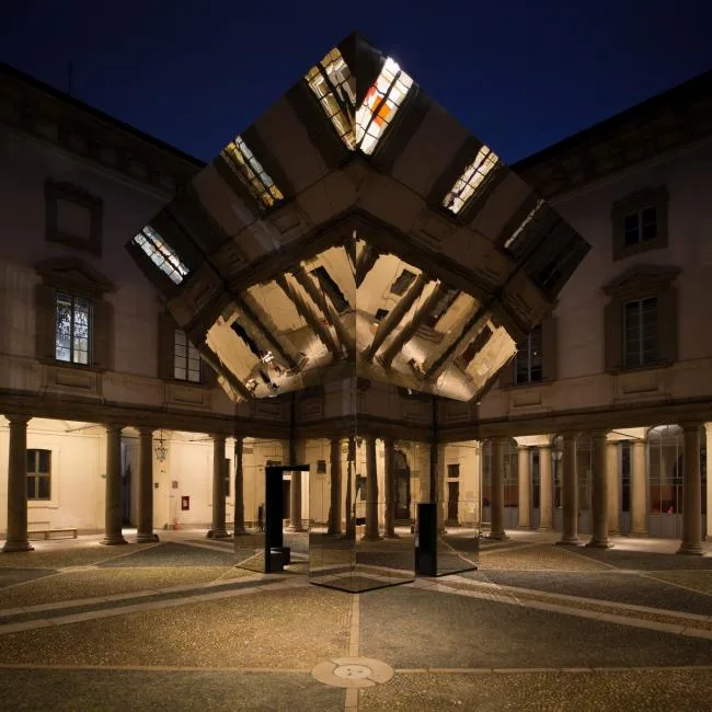 BIM Architecture | Reflection Pavilion, Pandora's Box of Inverted View of the World/Pezo Von Ellrichshausen